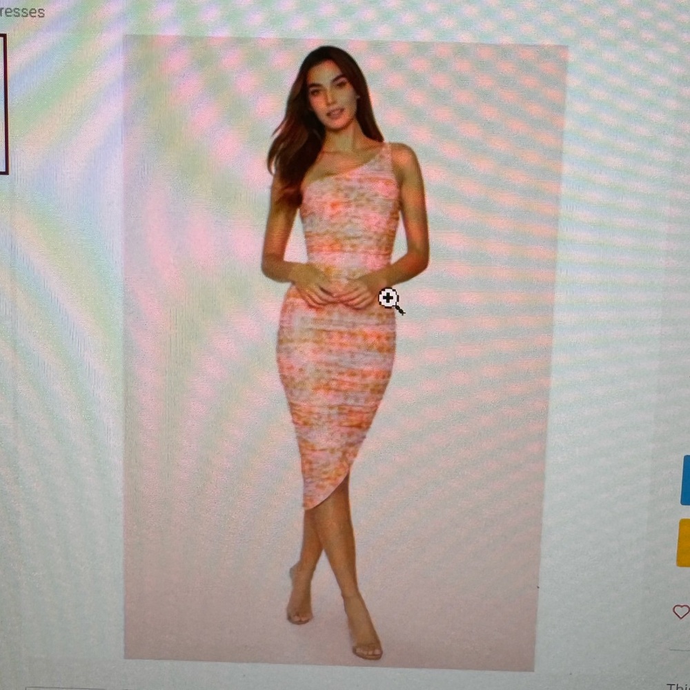 Likely Lizzy One Shoulder Dress NWOT